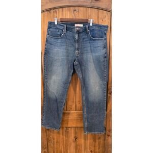 Levi Strauss & Co. Jeans Mens 38x30 Blue Denim Athletic Fit Classic Straight Leg